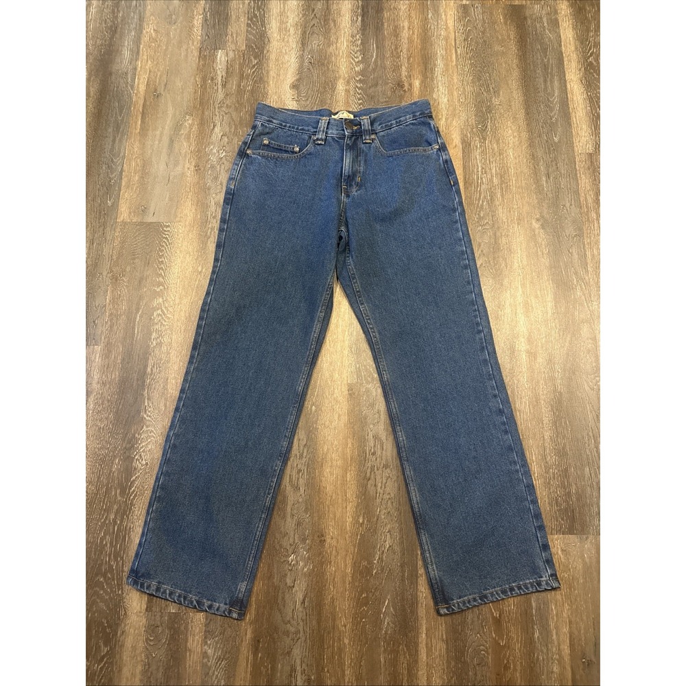 Blue Mountain Men's 30x32 Denim 5 Pocket Blue Jeans Relaxed Fit NWT